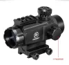Firewolf nuevo 1X35 gran ajuste cuatro puntos de cambio mira de metal completo punto rojo interior 20MM Application Scenario